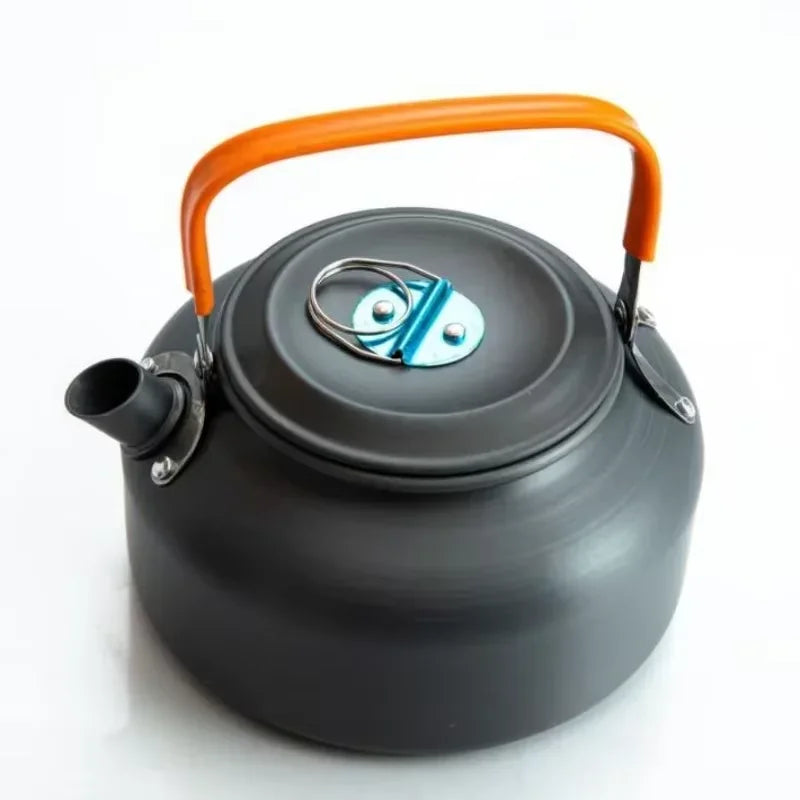 Juego de utensilios de cocina portátil para acampada, para 2-3 personas