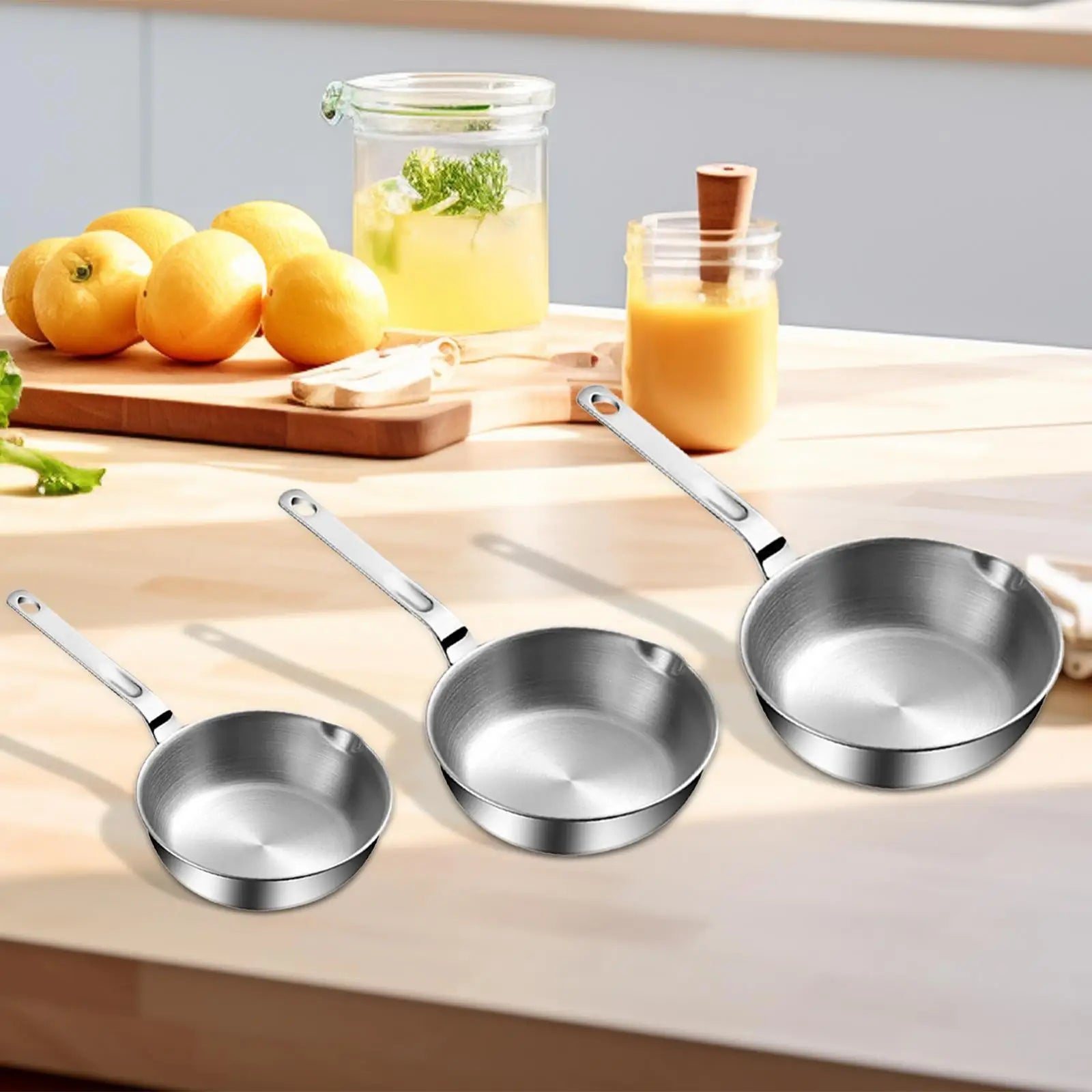 Stainless Steel Frying Pan