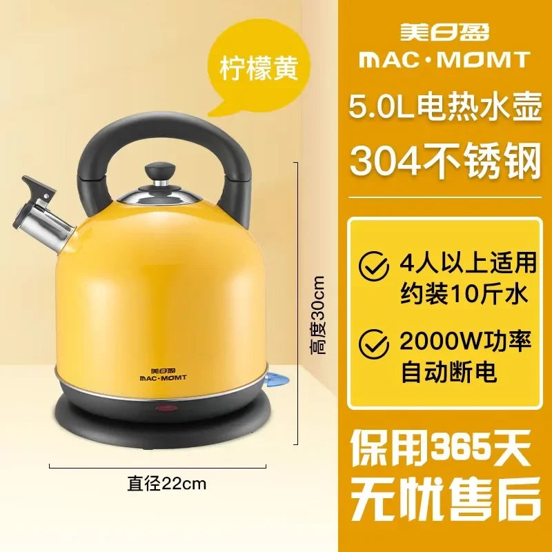 Hervidor eléctrico - Acero inoxidable con apagado automático
