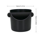 Coffee Knock Box with Anti-Slip Base