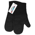 Silicone & Cotton Oven Mitts Set (2 PCS) – 480°F Heat Resistant