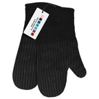 Silicone & Cotton Oven Mitts Set (2 PCS) – 480°F Heat Resistant