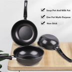 Mini Cast Iron Frying Pan with Long Handle