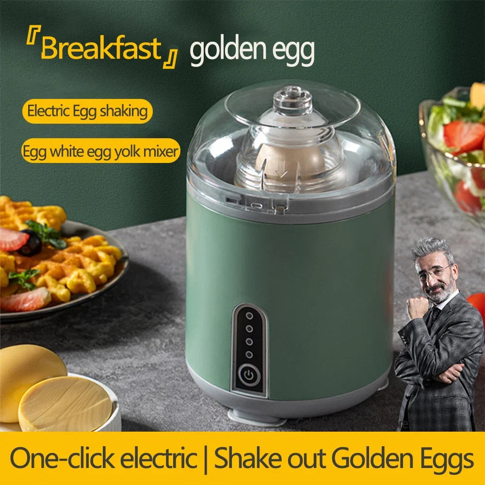 Electric Egg Scrambler – In-Shell Egg Mixer
