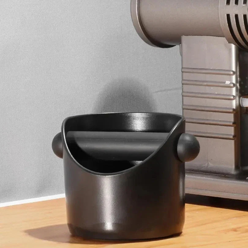 Coffee Knock Box with Grounds Container