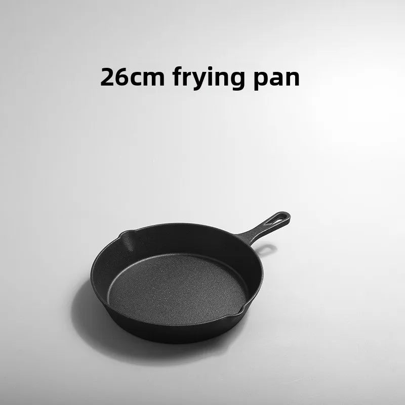 Cast Iron Frying Pan – Uncoated, No Lid