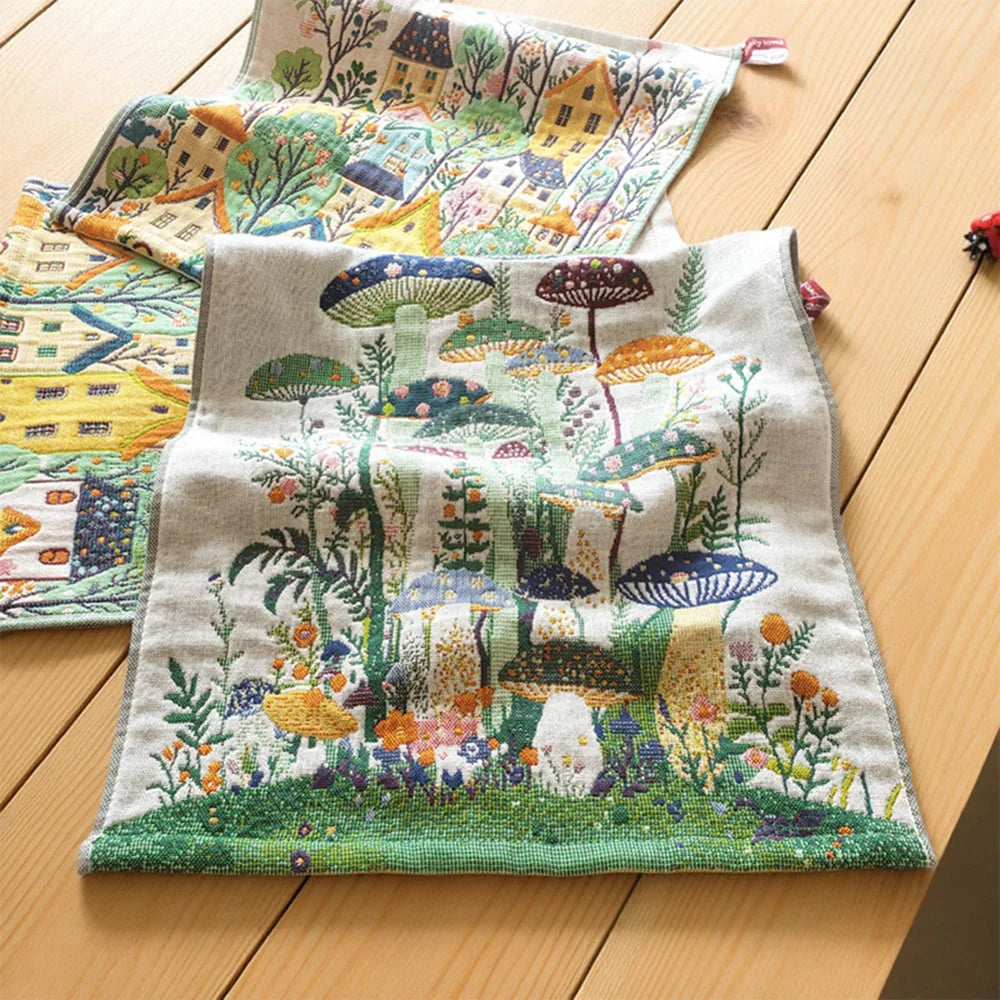 Toallas de mano de gasa de algodón de 34x40 cm – Juego de paños de cocina y baño