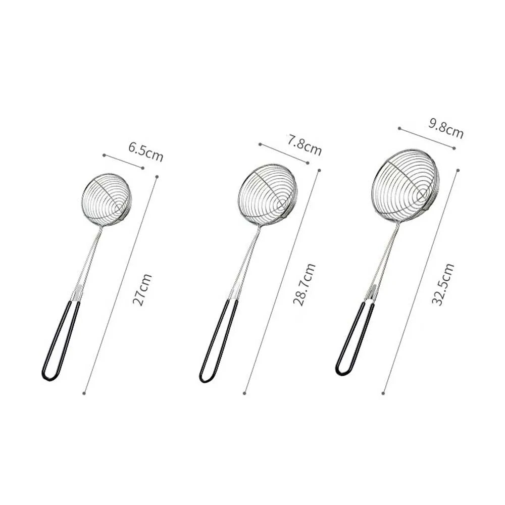 Stainless Steel Skimmer Spoon with Long Handle