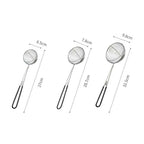 Stainless Steel Skimmer Spoon with Long Handle