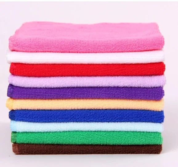 Microfiber Kitchen Cleaning Cloths, Set of 10