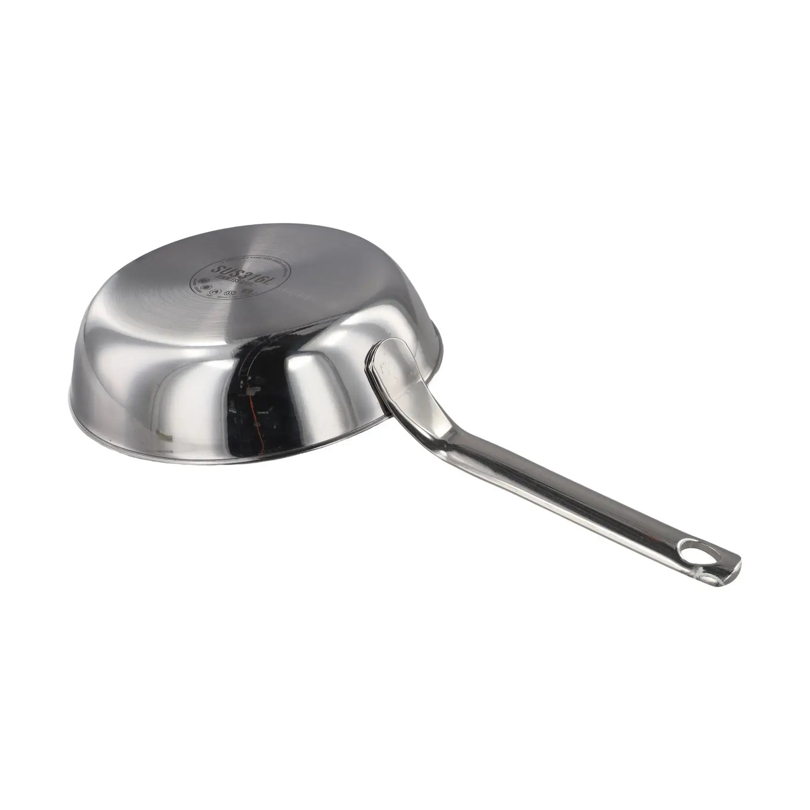 Mini Stainless Steel Egg Pan with Spout