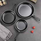 Cast Iron Frying Pan Set – 20/25/30cm