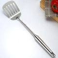 Long Handle Cooking Shovel & Rice Spoon Set – Stainless Steel Kitchen Utensils
