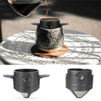 Collapsible Pour Over Coffee Dripper with Stainless Steel Filter