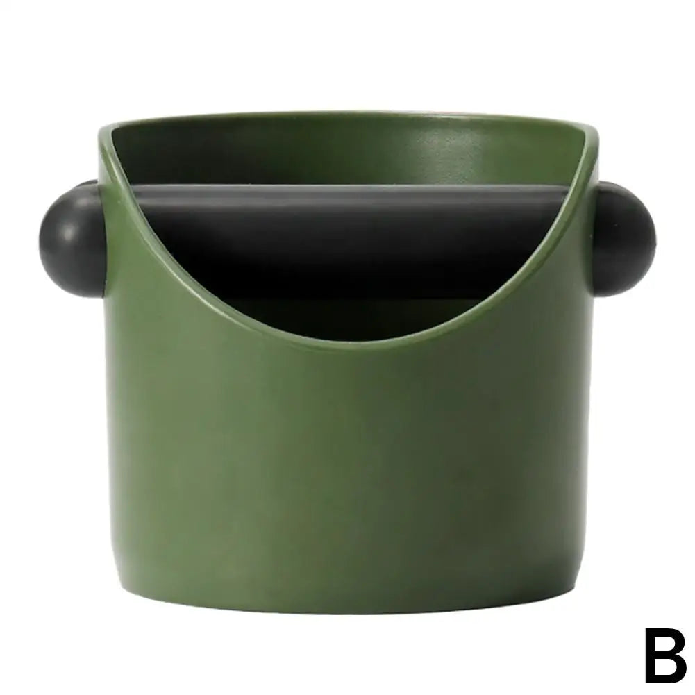 Coffee Knock Box with Grounds Container