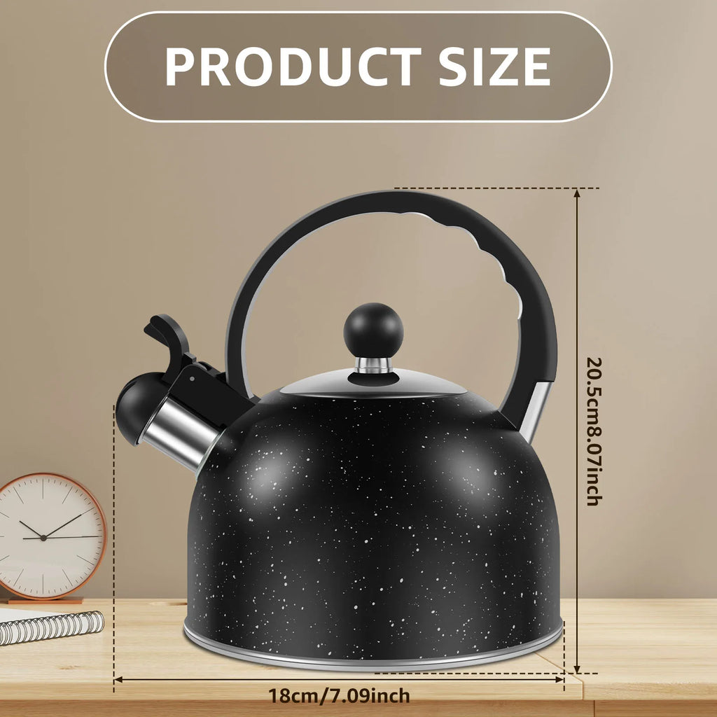 Stainless Steel Whistling Stovetop Kettle
