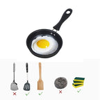 Sartén antiadherente de hierro fundido de 12 cm para tortillas