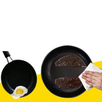 Sartén antiadherente de hierro fundido de 12 cm para tortillas