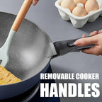 19cm Replaceable Universal Pot Handle with Detachable Design for Home and Outdoor Use