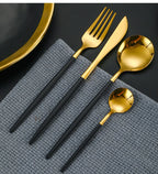 4-Piece Stainless Steel Flatware Set