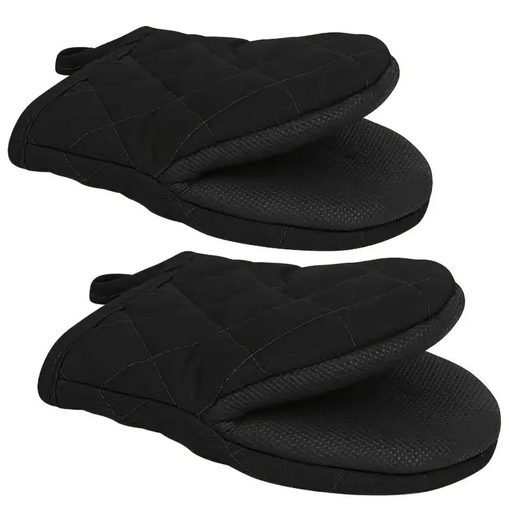 Guantes de horno con agarre de silicona