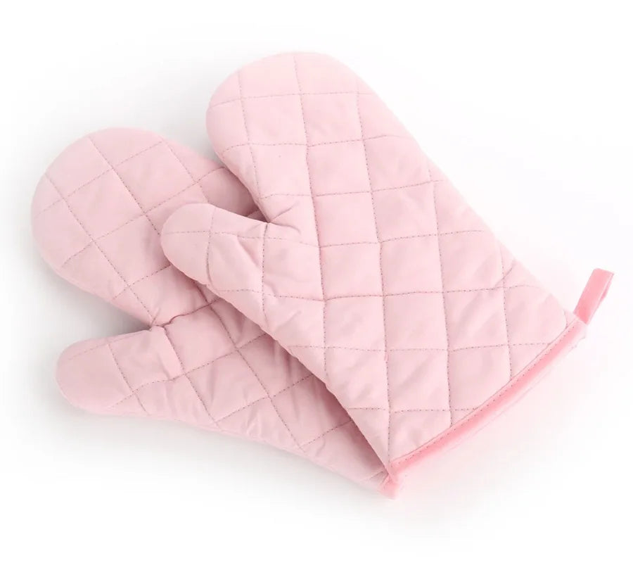 Cotton Oven Mitts 2-Pack