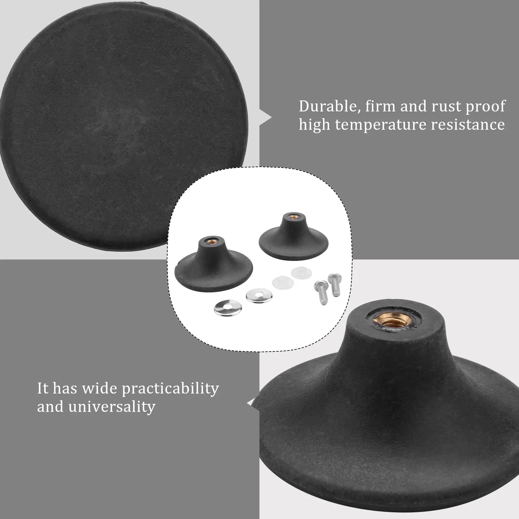 Dutch Oven Replacement Lid Knob – Bakelite, 2-Pack