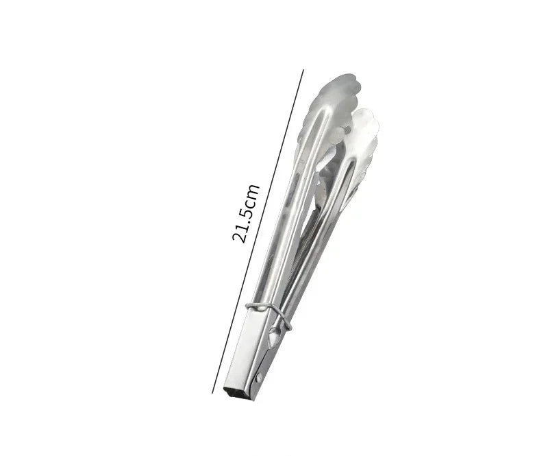 Stainless Steel Kitchen Tongs with Sliding Lock