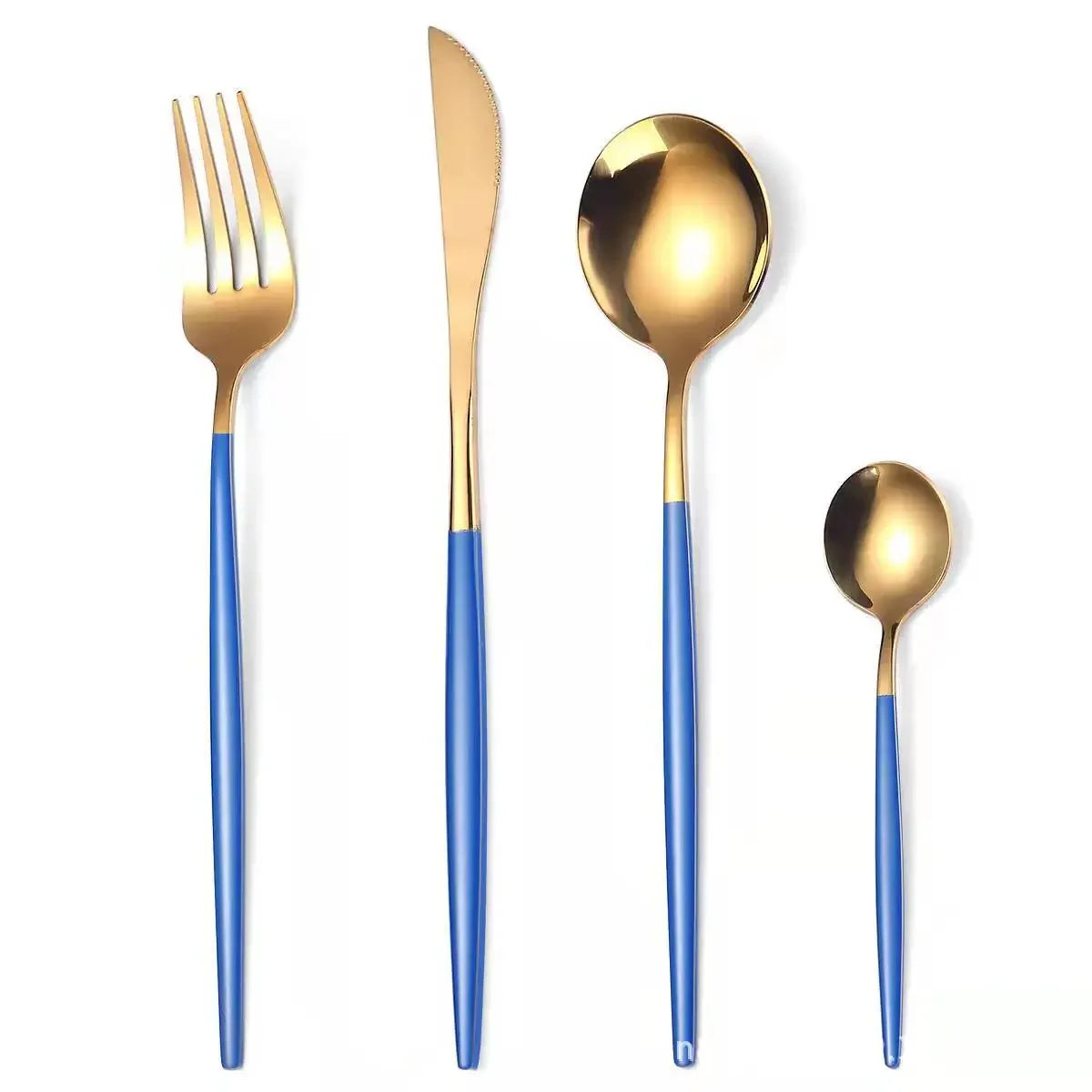 Stainless Steel Cutlery Set with Fork, Spoon, Knife & Chopsticks