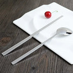 Stainless Steel Chopsticks and Spoon Cutlery Set