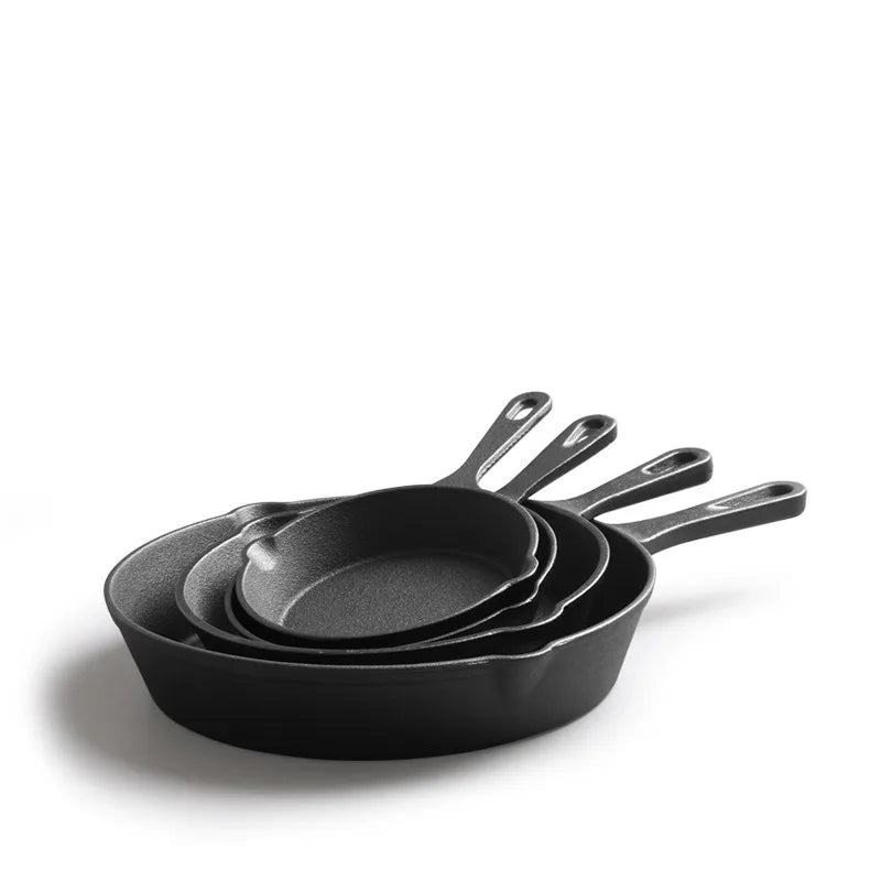 Cast Iron Frying Pan – Uncoated, No Lid