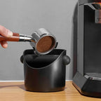 Coffee Knock Box with Grounds Container