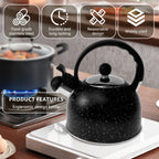 Stainless Steel Whistling Stovetop Kettle