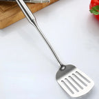 Long Handle Cooking Shovel & Rice Spoon Set – Stainless Steel Kitchen Utensils