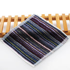 10-Pack Striped Cotton Dish Cloths, Assorted Colors