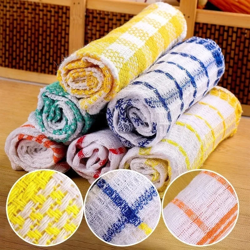 12pcs Fiber Kitchen Dish Towels