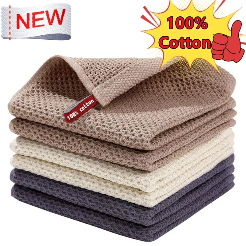 Cotton Waffle Weave Dish Cloths