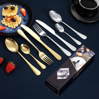24-Piece Stainless Steel Flatware Set for 6
