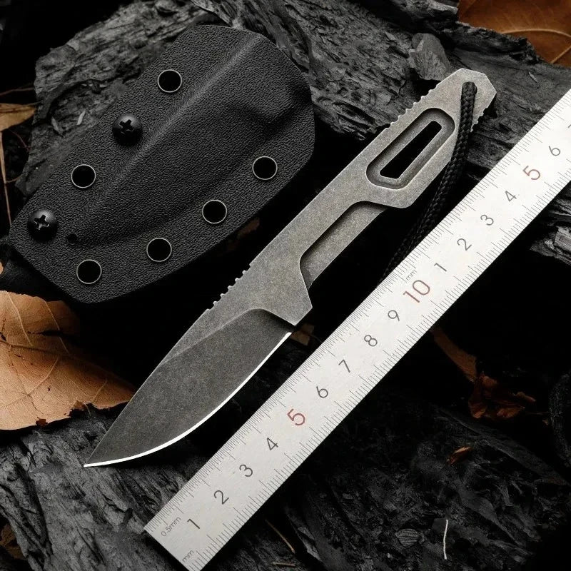 Fixed Blade Knife with Kydex Sheath