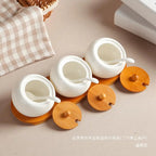 Ceramic Seasoning Jar Set with Lids