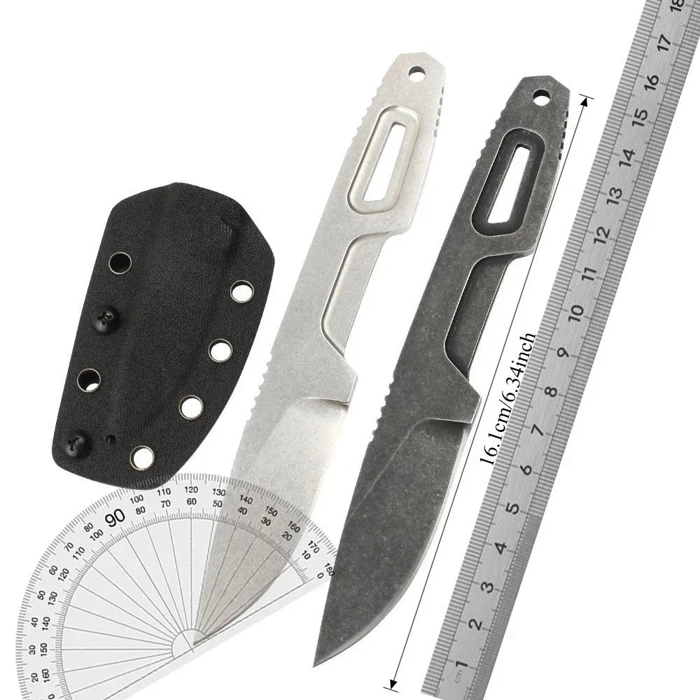 Fixed Blade Knife with Kydex Sheath