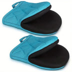 Oven Mitts with Silicone Grip