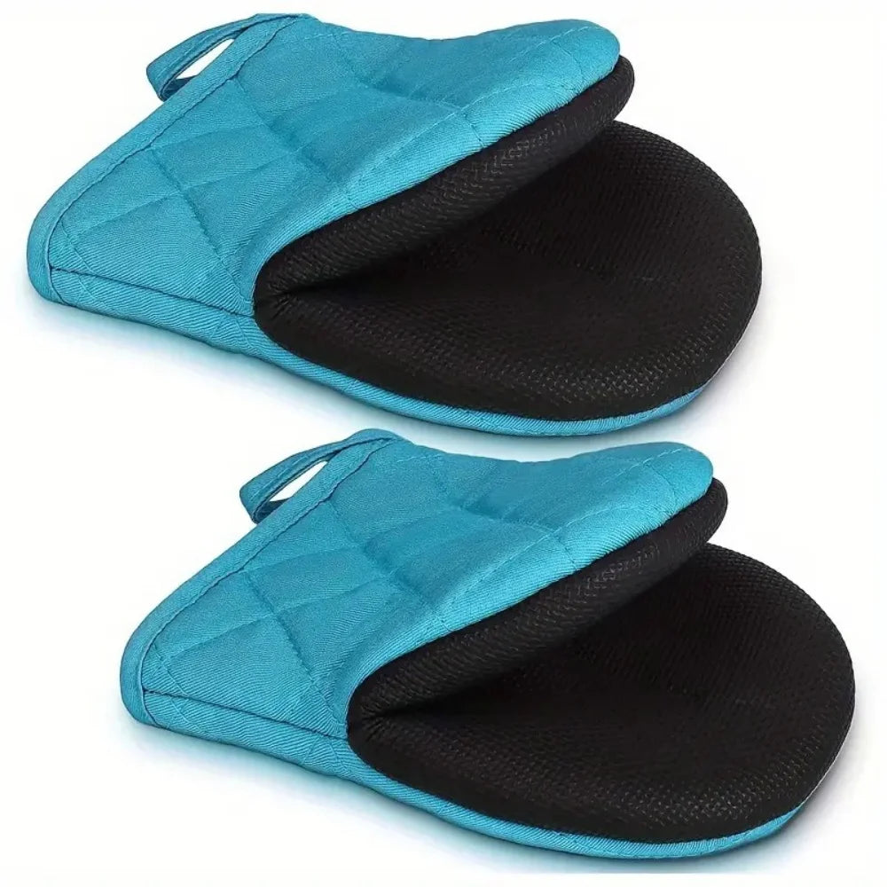 Guantes de horno con agarre de silicona