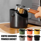 Coffee Knock Box with Grounds Container
