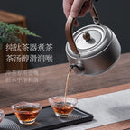 Pure Titanium Kettle with Anti-Scald Handle