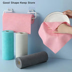 Microfiber Kitchen Towels Roll (20pcs, 20x20cm)