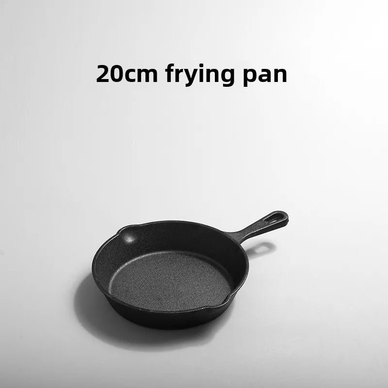 Cast Iron Frying Pan – Uncoated, No Lid