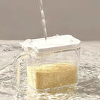 Seasoning Box with Lid and Spoon