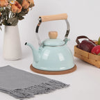 1.5L Enamel Stovetop Kettle