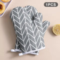 Cotton Linen Oven Mitts